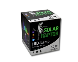 Solar Raptor HID-Lamp - SolarRaptor UV Terrarienlampe UV, Licht & Wärme für Reptilien