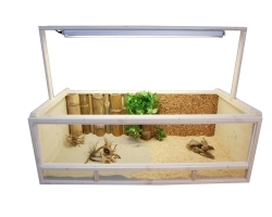 Terrarium für Landschildkröten Schildkrötenterrarium +++ Echt Holz (Fichte Massiv) Kein Billig OSB!!!!! +++