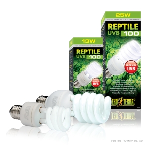 Exo Terra Reptile UVB 100 UV Kompaktlampe