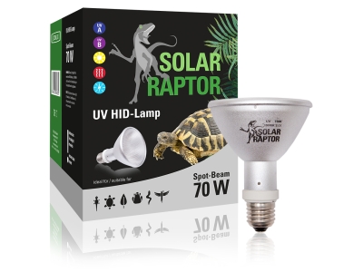 Solar Raptor HID-Lamp - SolarRaptor UV Terrarienlampe UV Spot 70w
