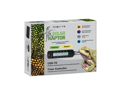SolarRaptor Timer Controller Con TH: Ultimative Steuerung für Ihr Terrarium