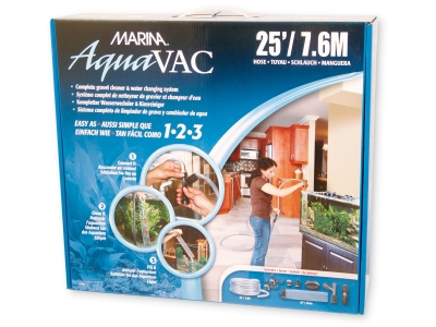 AquaVAC Wasserwechselsystem mit Schlauchlänge, 15 m
