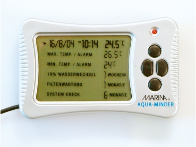 Marina Aqua Minder digitaler Überwachungsmonitor für die Wassertemperatur