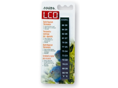 Marina Minerva LCD Digitalthermometer - Klebestreifen Thermometer