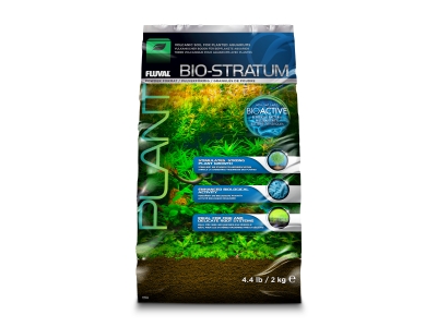 Fluval Bio Stratum - 100% natürlichem, mineralstoffreichem Vulkanboden