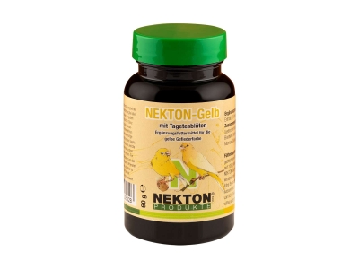 NEKTON-Gelb Vitaminpräparat mit Farbintensivierung für die gelben Bereiche im Gefieder