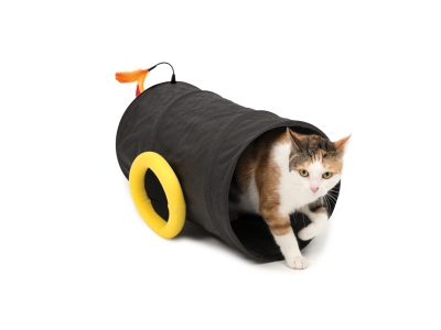 Catit Play Pirates - Kanonentunnel für Katzen Ø28cm - 53cm Länge