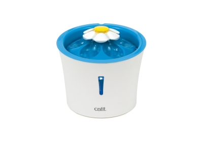 Catit Blumentrinkbrunnen 3L LED - Die Kompakte und einfache Trinklösung für Katzen und kleine Hunde