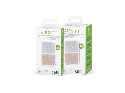 Catit Airsift Filterpad: Optimale Geruchsreduzierung für Catit Katzentoiletten