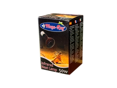 Mega-Ray - 50w Infrared Heat Lamp - Infrarot Wärmelampe