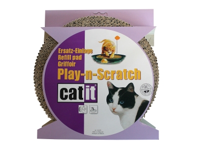 Play n Scratch mit Katzenminze - Ersatzkratzmatte