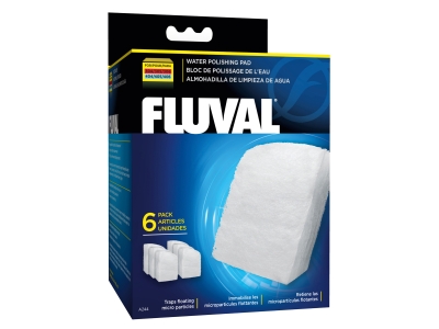 Fluval Feinfilterpads 6er-Pack für Fluval 304 - 306 & 404 - 406 Außenfilter