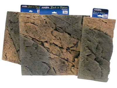 Back to Nature Slimline Element Rückwand 50x55 cm Basalt-Gneis
