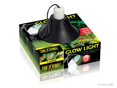 Exo Terra Glow Light Porzellan-Klemmlampe mit Leuchtenreflektor - Ø25cm
