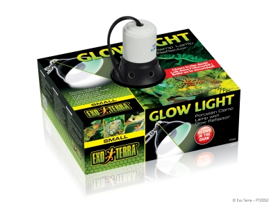 Exo Terra Glow Light Porzellan-Klemmlampe mit Leuchtenreflektor - Ø14cm