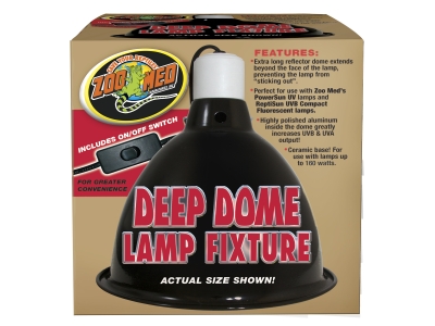 Deep Dome Lamp Fixture Ø21,5cm für bis zu 160w geeignet