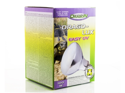 Drago Lux E27 UV Flächenstrahler mit UVA & UVB Licht - Watt: 100w