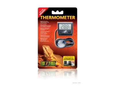Exo Terra Thermometer / Digitales Thermometer - Digitales Präzisionsmessgerät