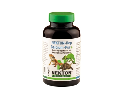 NEKTON 120g Rep Calcium Pur + - Reines Calcium für Reptilien und Amphibien
