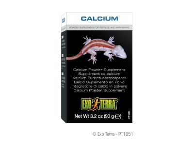 Exo Terra Calcium / Kalzium Puderzusatzpräparat - Menge: 90g