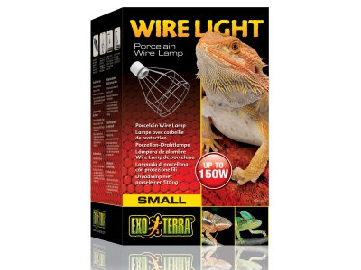 Exo Terra Wire Light / Porzellan-Drahtlampe Ø 15cm