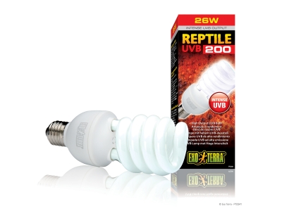 Exo Terra Reptile UVB 200 Kompaktlampe UV Leuchte - Watt: 25w