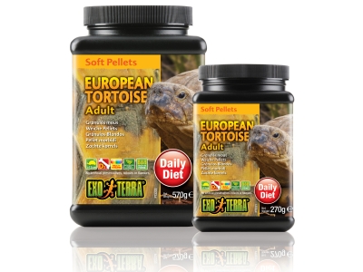 Exo Terra Soft Pellets - für ausgewachsen Europäische Landschildkröten
