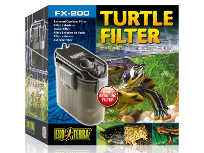 Exo Terra Turtle Filter FX-200 Terrarienaußenfilter - Ideal für Schildkrötenbecken