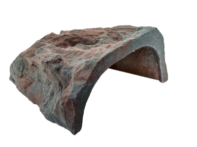 WET Box in Steinoptik Höhle für Reptilien und Amphibien - Farbe: Lava - Grösse: 26x16x30cm