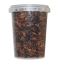 500 ml Seidenraupenpuppen / Silkworm gefriergetrocknet gefriergetrocknete / getrocknet